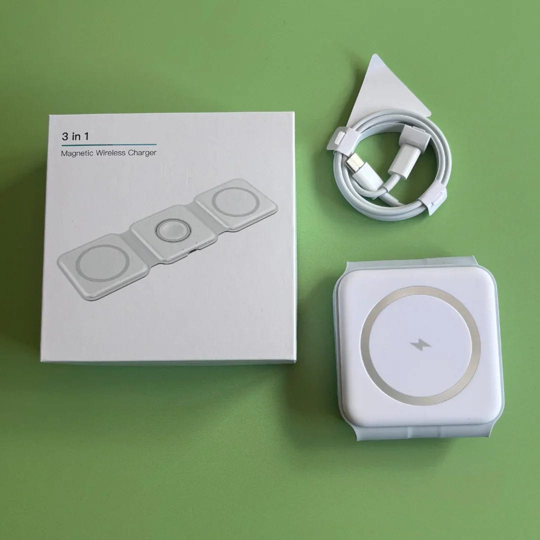 MagChrge 3-in-1 Portable Wireless Charger