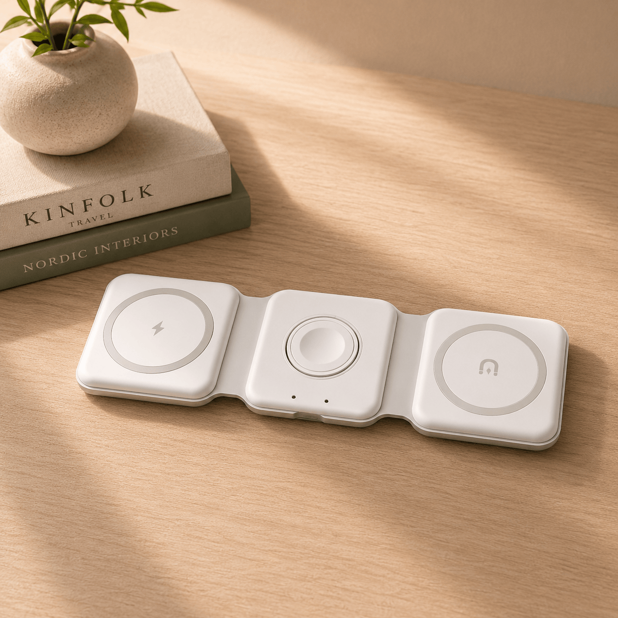 MagChrge 3-in-1 Portable Wireless Charger