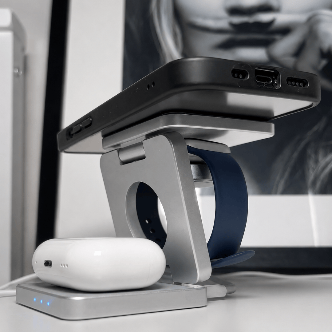 MagChrge 3-in-1 Premium Wireless Charger