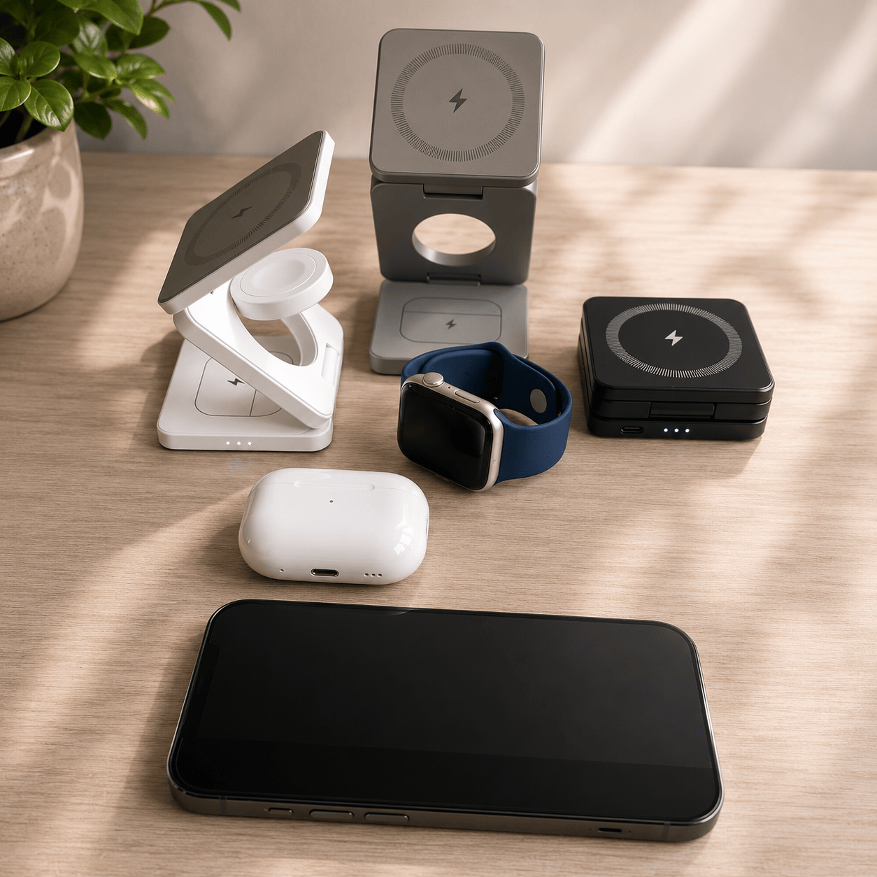 MagChrge 3-in-1 Premium Wireless Charger