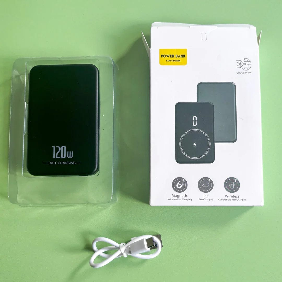 MagChrge Black 50000mAh Wireless Fast-Charging Power Bank