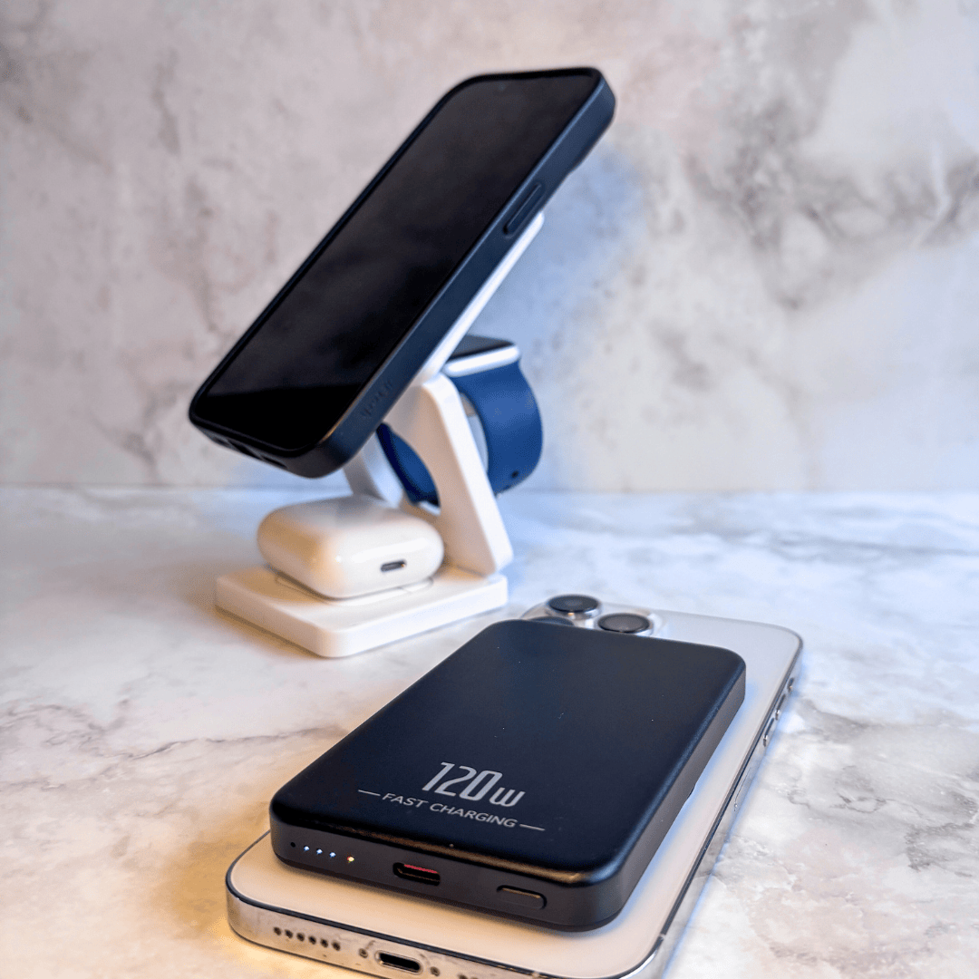 MagChrge White The Premium Power Bundle - Save £10